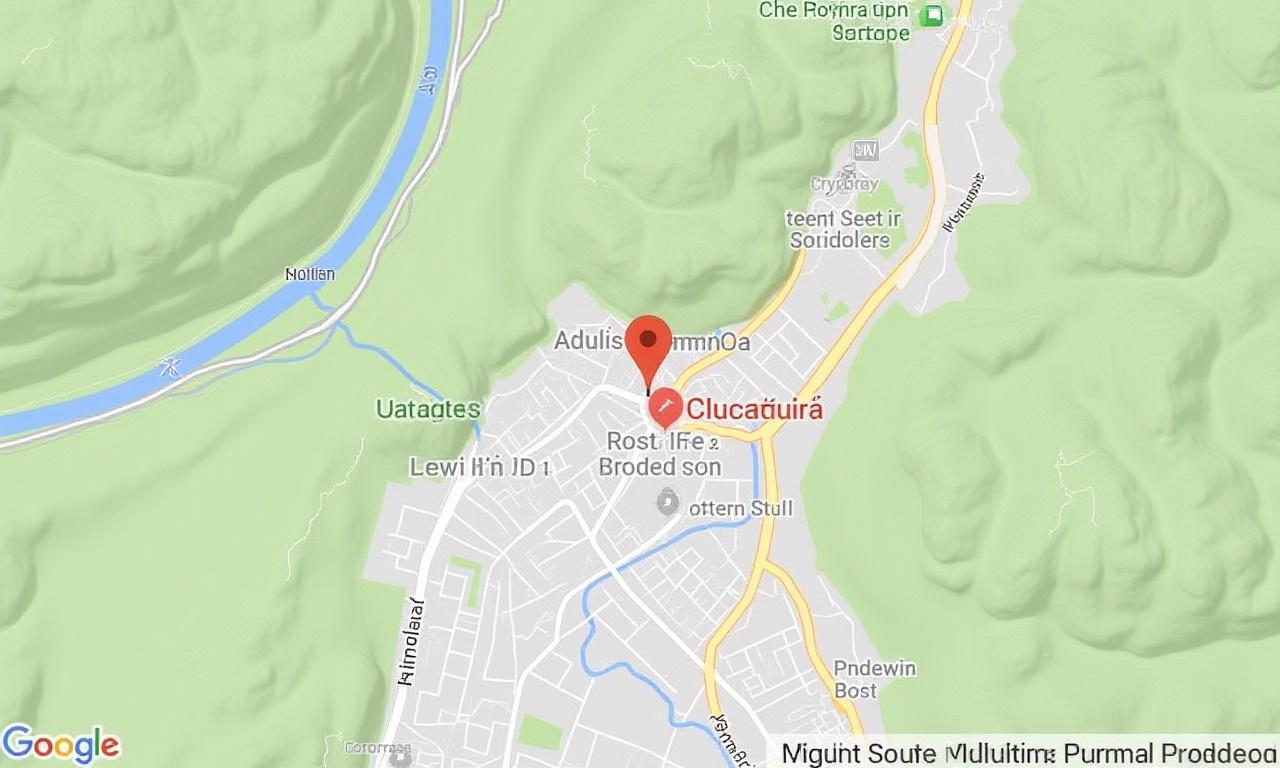 Map showing Deccan Chill office location in Manali